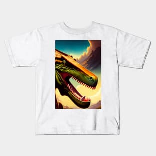 Cretaceous Visitors Kids T-Shirt